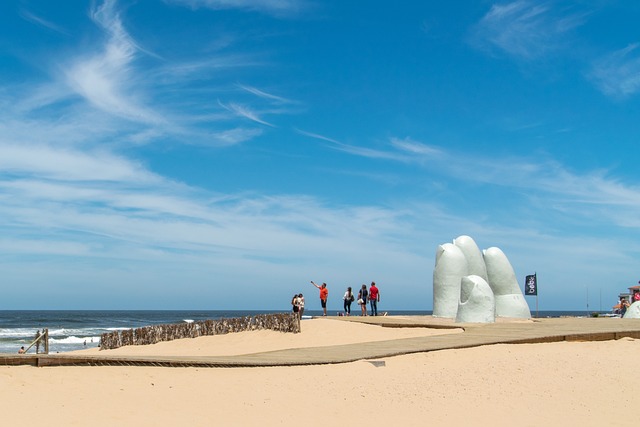 La Mano Beach in Uruguay