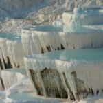 Calcium Pools in Pamukkale , Turkey