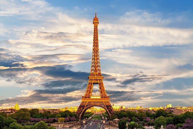 Eiffel Tower in Paris, France