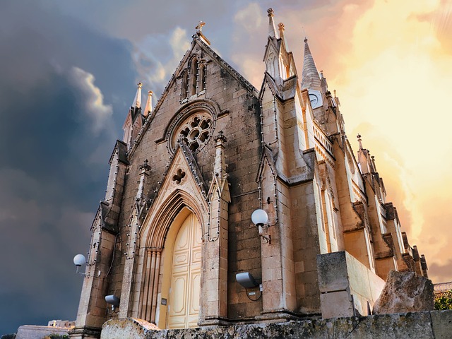 Gozo Lourdes Catholic Church in Malta 