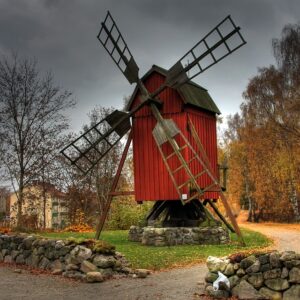 A Windmill in Hassleholm, Sweden - Picture by Pixabay