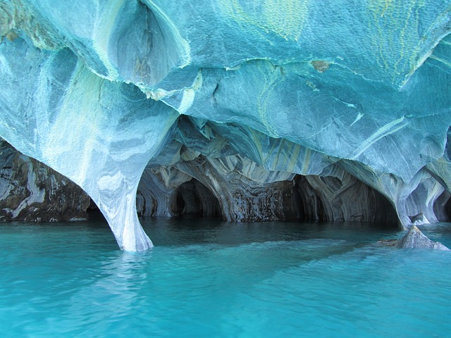 Marble Caves in Chile 