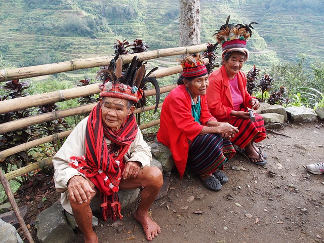 Inhabitants of Luzon Island in the Philippines 