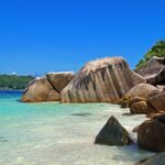 Sea Shore in Seychelles