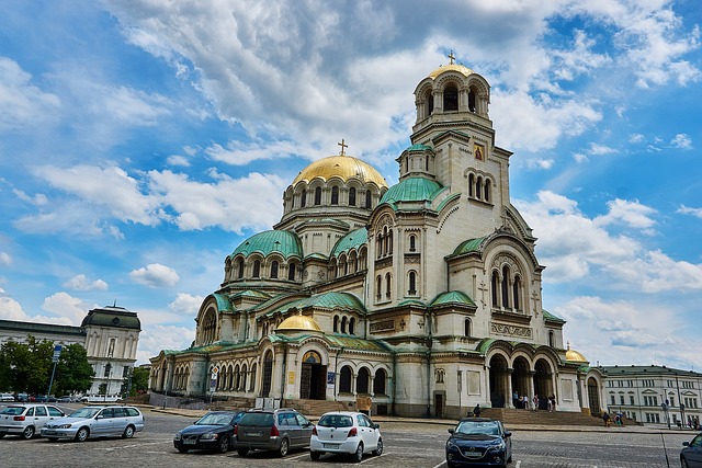 Cathedral in Sofia, the Capital and largest city in Bulgaria. 